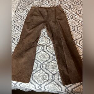 Vintage Chadwick’s 100% Genuine Leather Pants Chocolate Brown Size 16